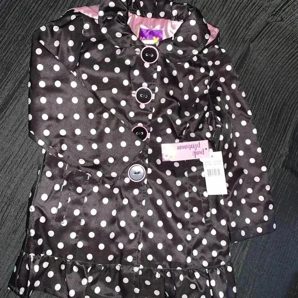 COPY - GORGEOUS NWT SIZE 4 LIGHTWEIGHT COAT/RAINCOAT - Picture 3 of 10